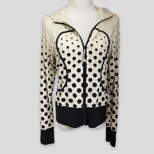 RARE Lululemon Polka Dot Scuba Jacket Size 8
